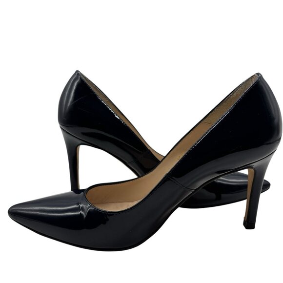 LK Bennett London Patent Leather Pumps Heels EU 37 US 6.5/7 - Picture 5 of 12